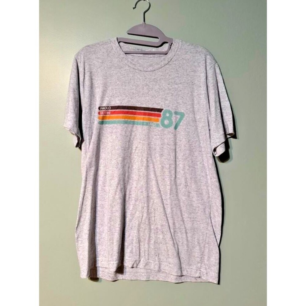 Retro 70s Style Paolo Nutini Musician T-Shirt - Size Small